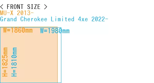 #MU-X 2013- + Grand Cherokee Limited 4xe 2022-